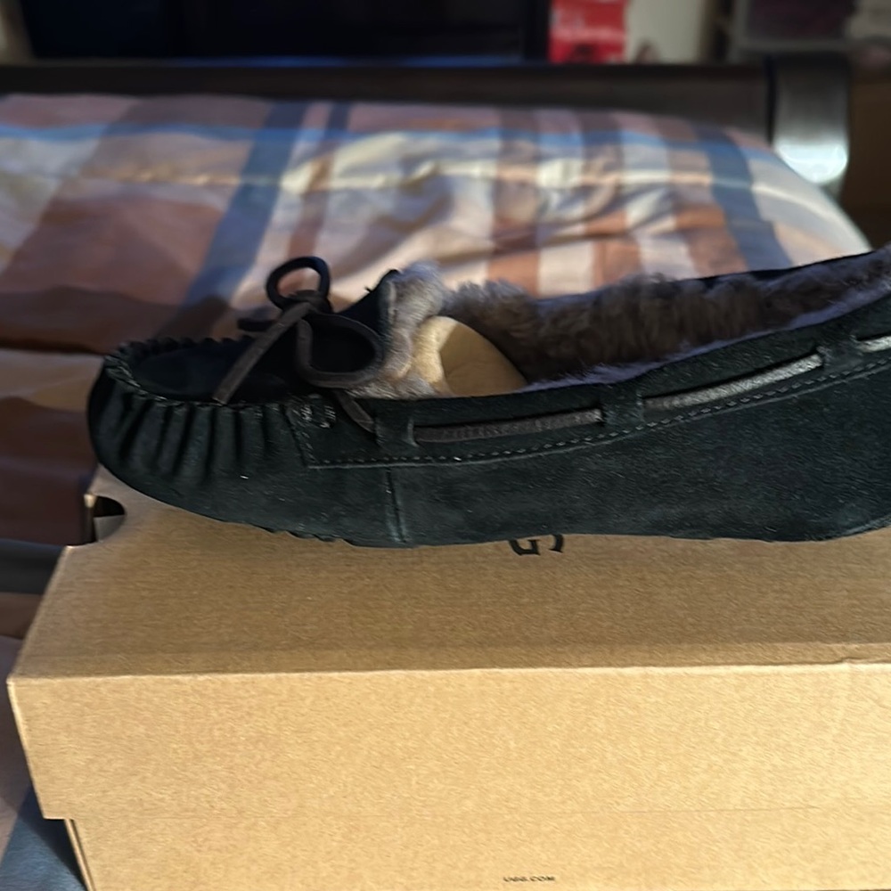 UGG Black Moccasins for Women